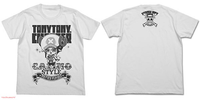 海賊王 : 日版 (細碼)「托尼·托尼·喬巴」FILM GOLD 白色 T-Shirt