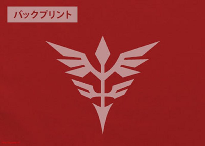 機動戰士高達系列 : 日版 (細碼) "Neo Zeong" 紅色 T-Shirt