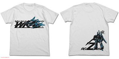 機動戰士高達系列 (細碼) ReZEL WR 白色 T-Shirt ReZEL WR T-Shirt / WHITE - S【Mobile Suit Gundam Series】