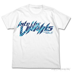 遊戲王 系列 : 日版 (細碼)「Into the VRAINS」白色 T-Shirt