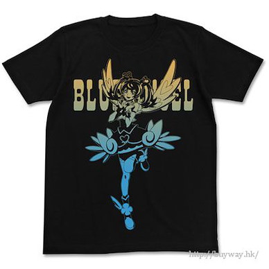 遊戲王 系列 (大碼)「財前葵」黑色 T-Shirt Blue Angel T-Shirt / BLACK-L【Yu-Gi-Oh!】