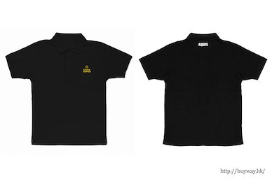 LoveLive! Sunshine!! (細碼)「國木田花丸」黑色 Polo Shirt Hanamaru Kunikida Embroidery Polo Shirt / BLACK-S【Love Live! Sunshine!!】