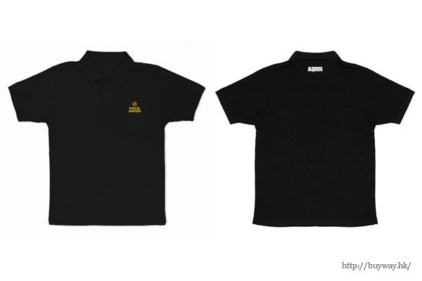 LoveLive! Sunshine!! : 日版 (細碼)「國木田花丸」黑色 Polo Shirt
