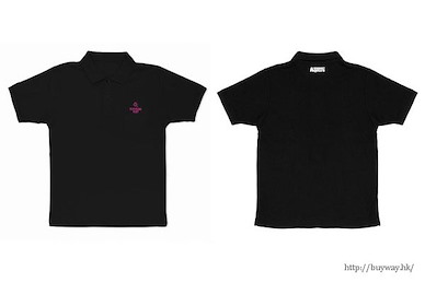 LoveLive! Sunshine!! (加大)「黑澤露比」黑色 Polo Shirt Ruby Kurosawa Embroidery Polo Shirt / BLACK-XL【Love Live! Sunshine!!】
