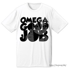 遊戲人生 : 日版 (細碼)「Omega Good Job」白色 T-Shirt