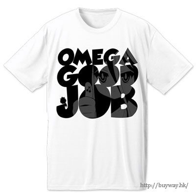 遊戲人生 : 日版 (中碼)「Omega Good Job」白色 T-Shirt