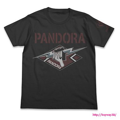 重神機潘多拉 (加大)「潘多拉」墨黑色 T-Shirt T-Shirt / SUMI-XL【Heavy Sacred Device Pandora】