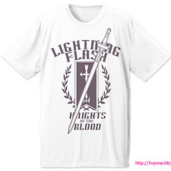 刀劍神域系列 (細碼)「亞絲娜」閃光 白色 T-Shirt Asuna the Flash Dry T-Shirt / WHITE-S【Sword Art Online Series】