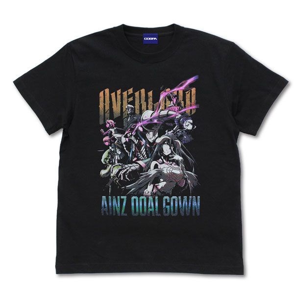 Overlord : 日版 (加大)「Overlord IV」黑色 全彩 T-Shirt