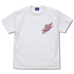 遊戲王 系列 : 日版 (細碼)「諸神黃昏隊」遊戲王5D's 白色 T-Shirt