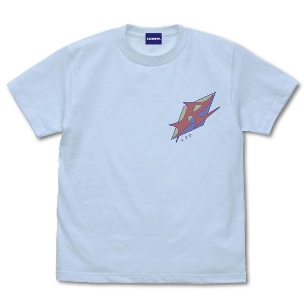 遊戲王 系列 : 日版 (加大)「諸神黃昏隊」遊戲王5D's 淺藍色 T-Shirt