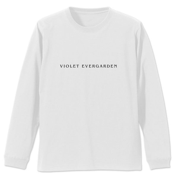 紫羅蘭永恆花園 : 日版 (細碼)「薇爾莉特」長袖 白色 T-Shirt
