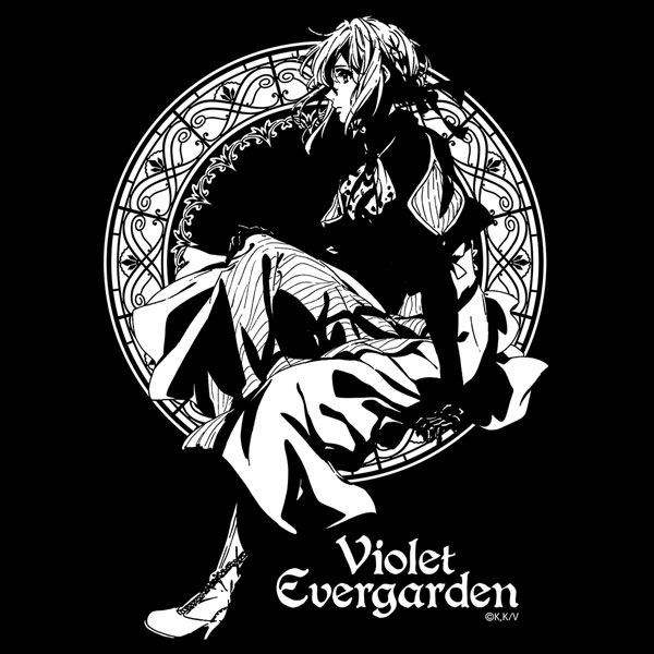 紫羅蘭永恆花園 : 日版 (大碼)「薇爾莉特」黑色 薄身 外套