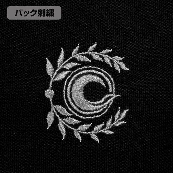 Fate系列 : 日版 (細碼)「Avenger (聖女貞德)」(Alter) 剪影刺繡 黑色 Polo Shirt