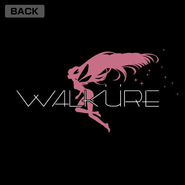 超時空要塞Δ : 日版 (加大)「Walküre」黑色 T-Shirt