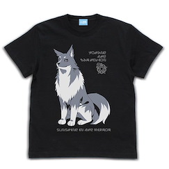 幻日夜羽 -鏡中暉光- : 日版 (中碼)「萊拉普斯」黑色 T-Shirt