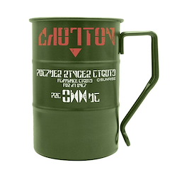 裝甲騎兵 AT用 肌肉傳動管與人工體液容器 不銹鋼杯 AT Polymer Ringer's Solution Drum Can Mug【Armored Trooper Votoms】