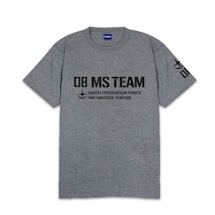 機動戰士高達系列 : 日版 (細碼)「第08MS小隊」混合灰色 厚綿 T-Shirt