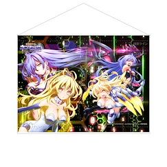 戰機少女系列 「黃靈心 + 深紫靈心」B2 掛布 B2 Tapestry Yellow Heart & Iris Heart【Hyperdimension Neptunia Series】