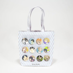 田中君總是如此慵懶 痛袋 (特典︰夜光徽章 1 枚) Can Badge Pocket Tote Bag【Tanaka-kun is Always Listless】