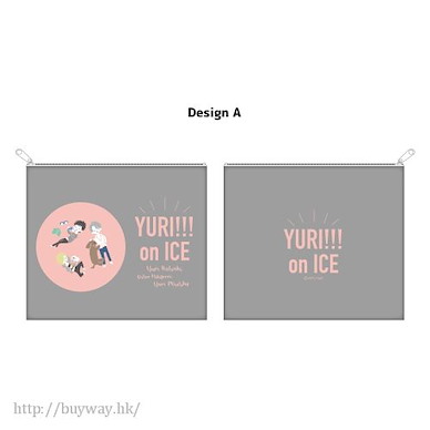 勇利!!! on ICE 印刷小袋 A 灰色 Print Pouch A【Yuri on Ice】