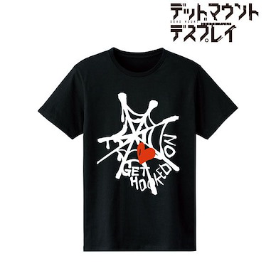 屍體如山的死亡遊戲 (大碼)「崎宮美咲」男裝 黑色 T-Shirt Misaki Sakimiya T-Shirt Men's L【Dead Mount Death Play】