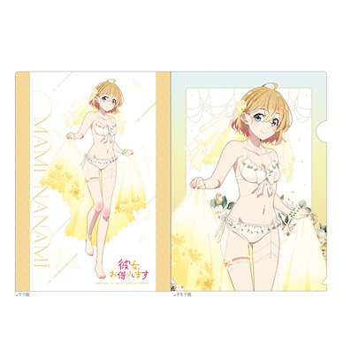 出租女友 「七海麻美」緍紗泳裝 A4 文件套 Clear File (Mami Nanami / Wedding Swimsuit)【Rent-A-Girlfriend】