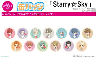 Starry☆Sky 收藏徽章 02 White Day (13 個入) Can Badge 02 White Day (13 Pieces)【Starry☆Sky】