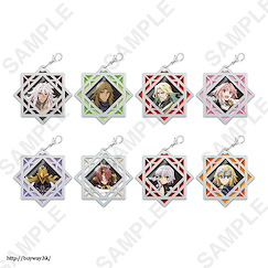 Fate系列 玻璃色彩金屬掛飾 Ver. Black (8 個入) Clear Stained Charm Collection Ver. Black (8 Pieces)【Fate Series】