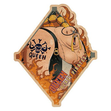海賊王 「QUEEN」1 行李箱 貼紙 (2 個入) Travel Sticker Queen 1 (2 Pieces)【One Piece】