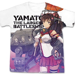艦隊 Collection -艦Colle- (加大)「大和」艦娘 白色 T-Shirt Yamato White T-Shirt【Kantai Collection -KanColle-】(Size: XLarge)