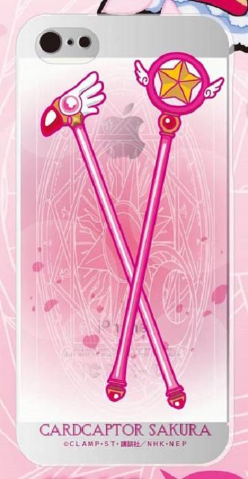 百變小櫻 Magic 咭 : 日版 封印之杖 + 星之權杖 iPhone 5/5s 機殼 CCS-01D