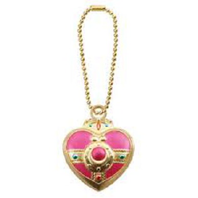 美少女戰士 金屬吊飾 螺旋愛心鏡盒 Die Cast Charm Cosmic Heart Compact【Sailor Moon】