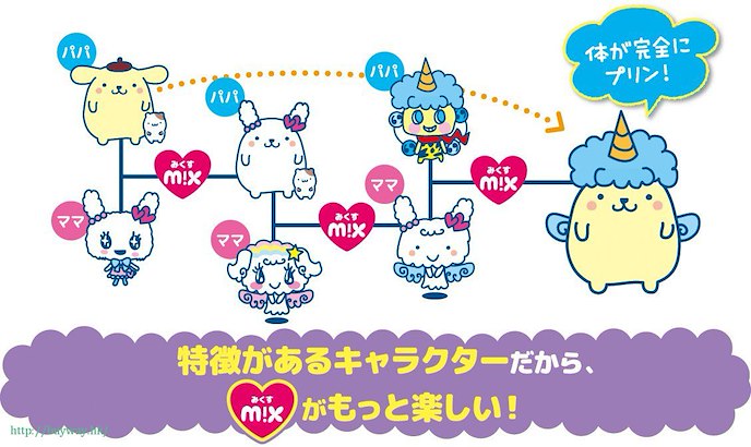 他媽哥池 : 日版 Tamagotchi m!x Sanrio Characters m!x ver.