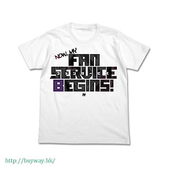 遊戲王 系列 (加大)「IV」白色 T-Shirt Quattro's Fan Service T-Shirt / WHITE - XL【Yu-Gi-Oh!】