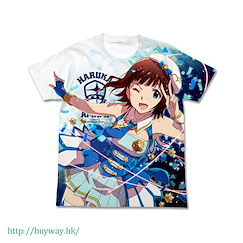 偶像大師 白金星光 (大碼)「天海春香」特裝 Ver. 白色 全彩 T-Shirt Haruka Amami Special Package Ver. Full Graphic T-Shirt / WHITE - L【The Idolm@ster Platinum Stars】
