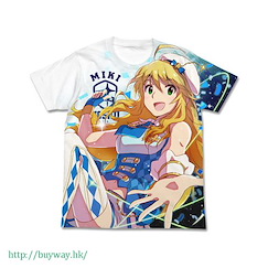 偶像大師 白金星光 (大碼)「星井美希」特裝 Ver. 白色 全彩 T-Shirt Miki Hoshii Special Package Ver. Full Graphic T-Shirt / WHITE - L【The Idolm@ster Platinum Stars】