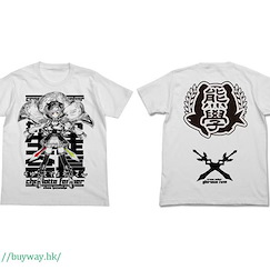 白貓Project (大碼)「夏洛特」白色 T-Shirt Kouen no Seito Kaichou Charlotte T-Shirt / WHITE - L【White Cat Project】