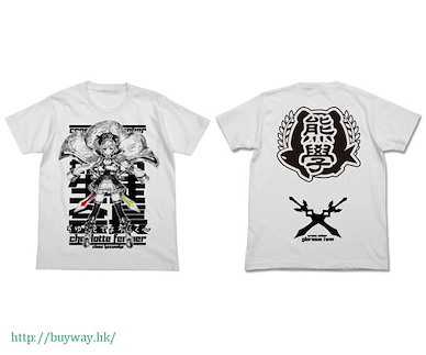 白貓Project (加大)「夏洛特」白色 T-Shirt Kouen no Seito Kaichou Charlotte T-Shirt / WHITE - XL【White Cat Project】
