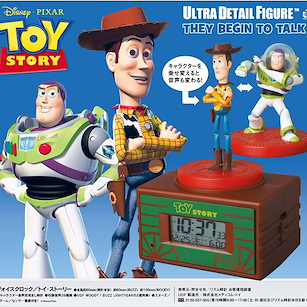 反斗奇兵 發聲時鐘 胡迪 & 巴斯同梱 Voice Clock Woody & Buzz【Toy Story】