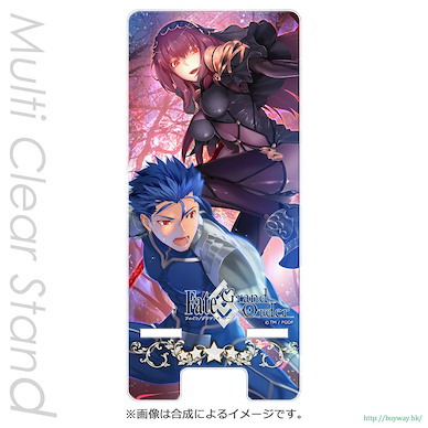 Fate系列 「Lancer / Caster (Cu Chulainn) + Lancer / Assassin (Scathach)」Land of Shadow's Crimson Lotus 透明手機座 Multi Clear Stand Vol. 4 Land of Shadow's Crimson Lotus【Fate Series】