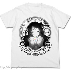 偶像大師 灰姑娘女孩 (大碼)「島村卯月」流星奇蹟 T-Shirt 白色 Uzuki Shimamura T-Shirt Nagareboshi Kiseki Ver. White - L【The Idolm@ster Cinderella Girls】