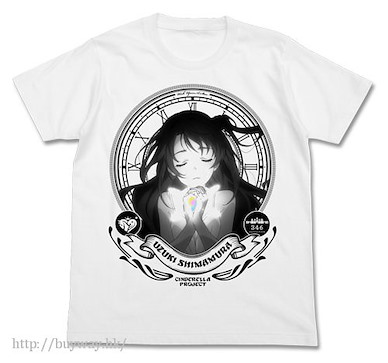 偶像大師 灰姑娘女孩 (中碼)「島村卯月」流星奇蹟 T-Shirt 白色 Uzuki Shimamura T-Shirt Nagareboshi Kiseki Ver. White - M【The Idolm@ster Cinderella Girls】