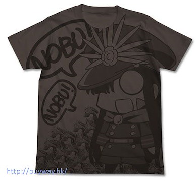 Fate系列 (加大)「Archer (織田信長)」炭灰色 T-Shirt Nob Guda Guda Honnouji All Print T-Shirt / CHARCOAL - XL【Fate Series】