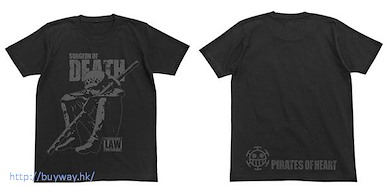 海賊王 (細碼)「羅」黑色 T-Shirt Tatazumu Law T-Shirt / BLACK - S【One Piece】
