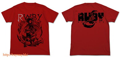 RWBY (細碼)「露比·蘿絲」T-Shirt 紅色 Ruby Rose T-Shirt / RED - S【RWBY】