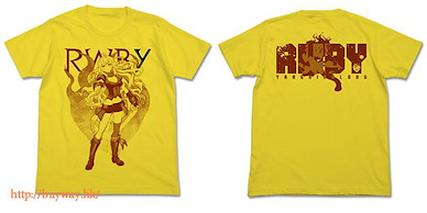 RWBY (大碼)「陽小龍」T-Shirt 黃色 Yang Xiao Long T-Shirt / YELLOW - L【RWBY】