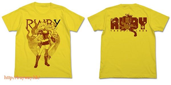 RWBY : 日版 (加大)「陽小龍」T-Shirt 黃色