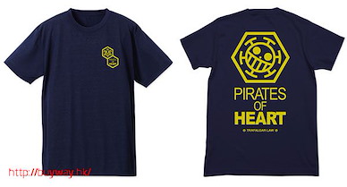 海賊王 (中碼) "Pirates of Heart" 吸汗快乾 黑色 T-Shirt Pirates of Heart Logo Dry T-Shirt / BLACK - M【One Piece】