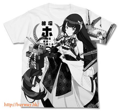 艦隊 Collection -艦Colle- (細碼)「瑞穗」T-Shirt 白色 Mizuho All Print T-Shirt / WHITE - S【Kantai Collection -KanColle-】